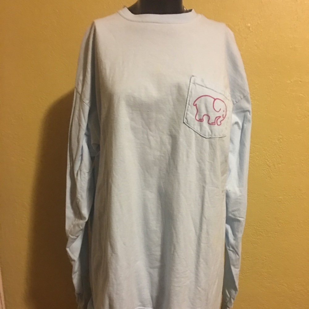 Ivory Ella light blue shirt